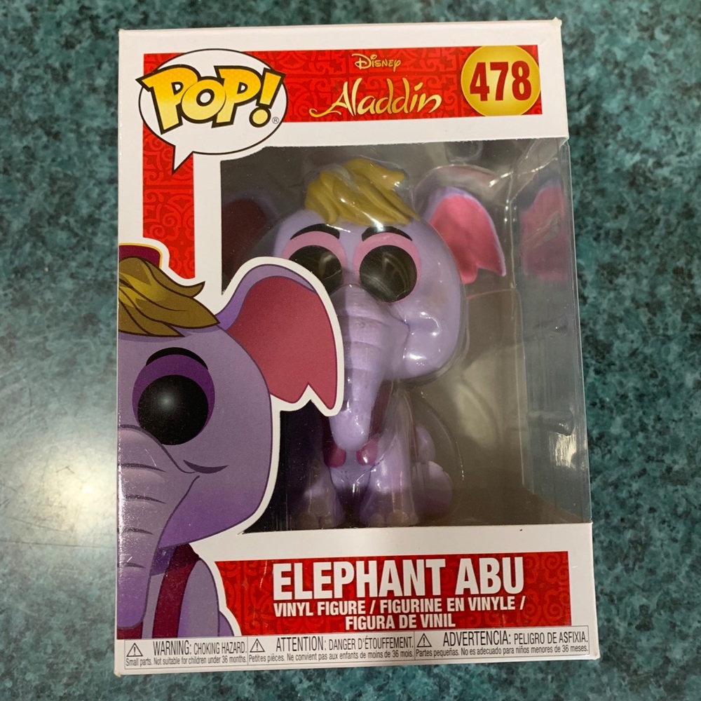 Funko pop Aladdin- elephant abu